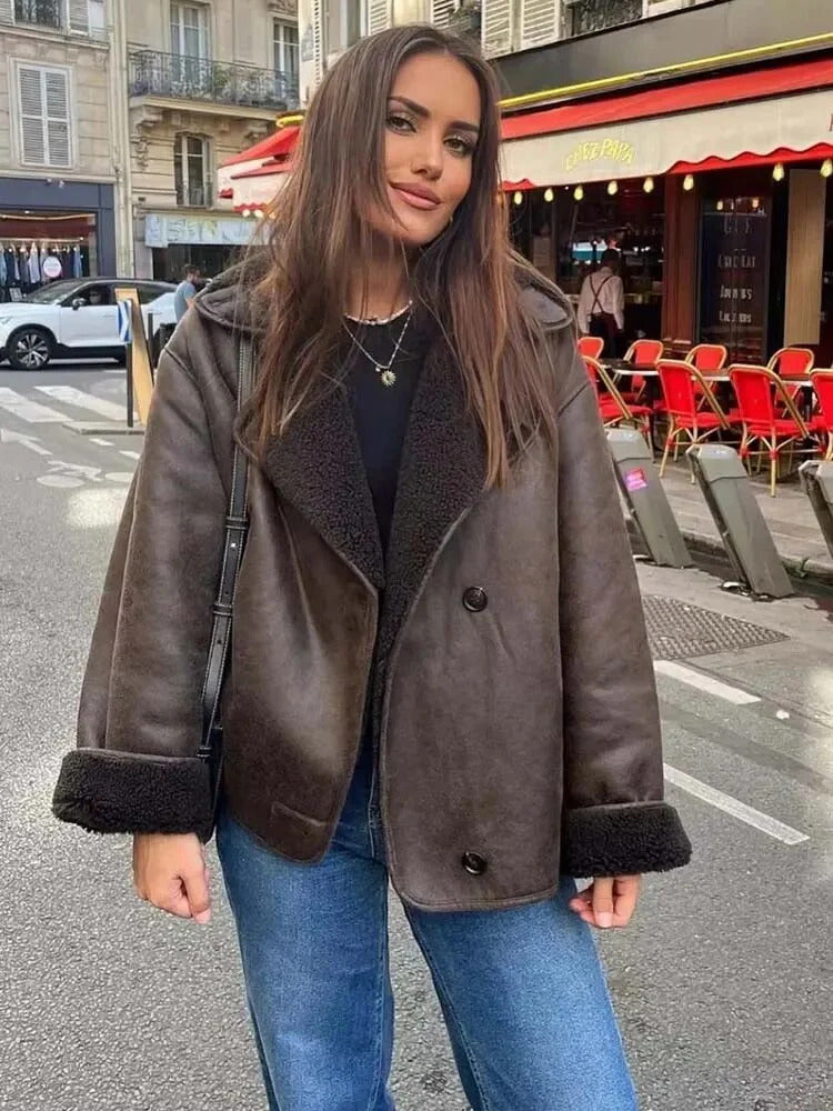 Women's Vintage Leather Jacket