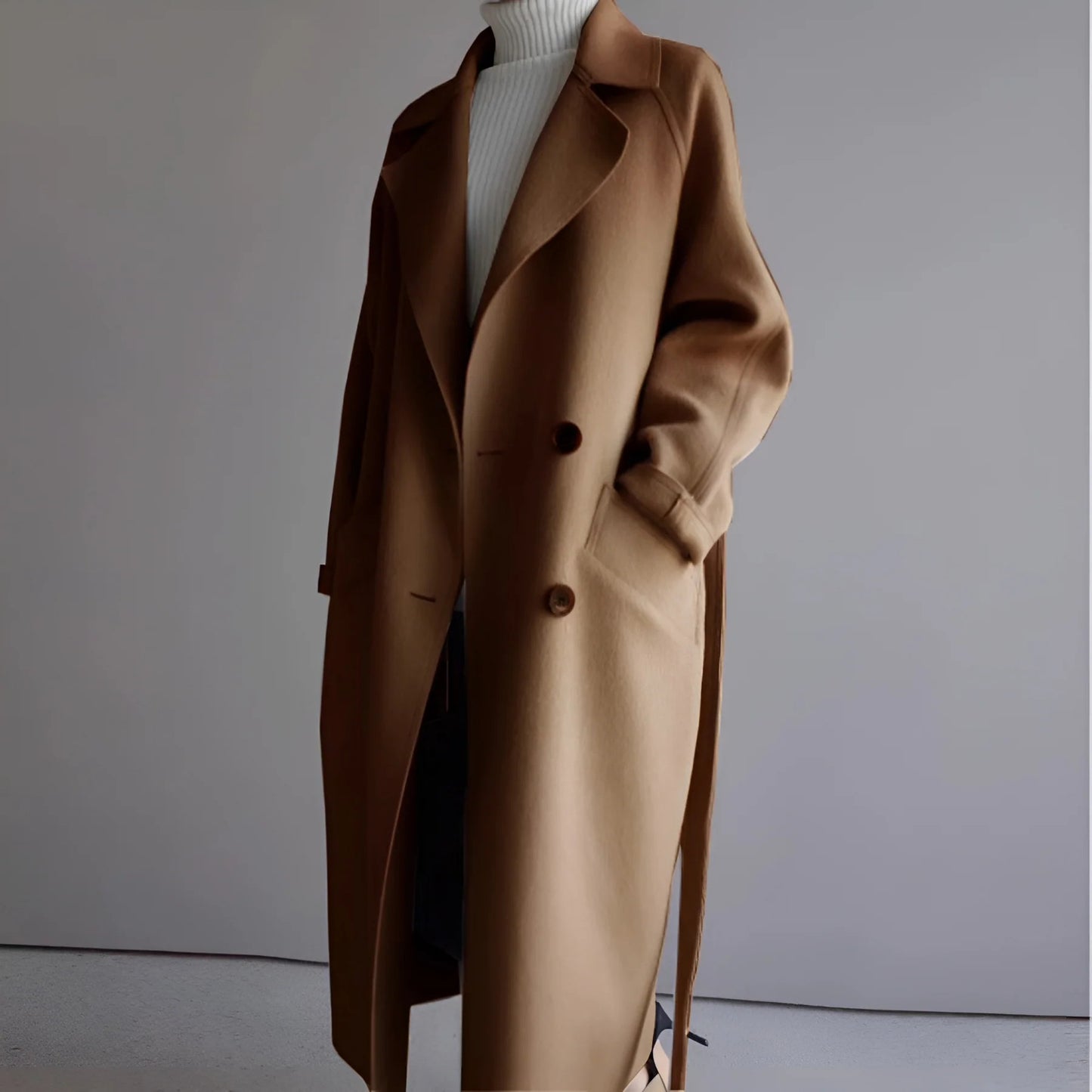 Women's Long Wool Coat