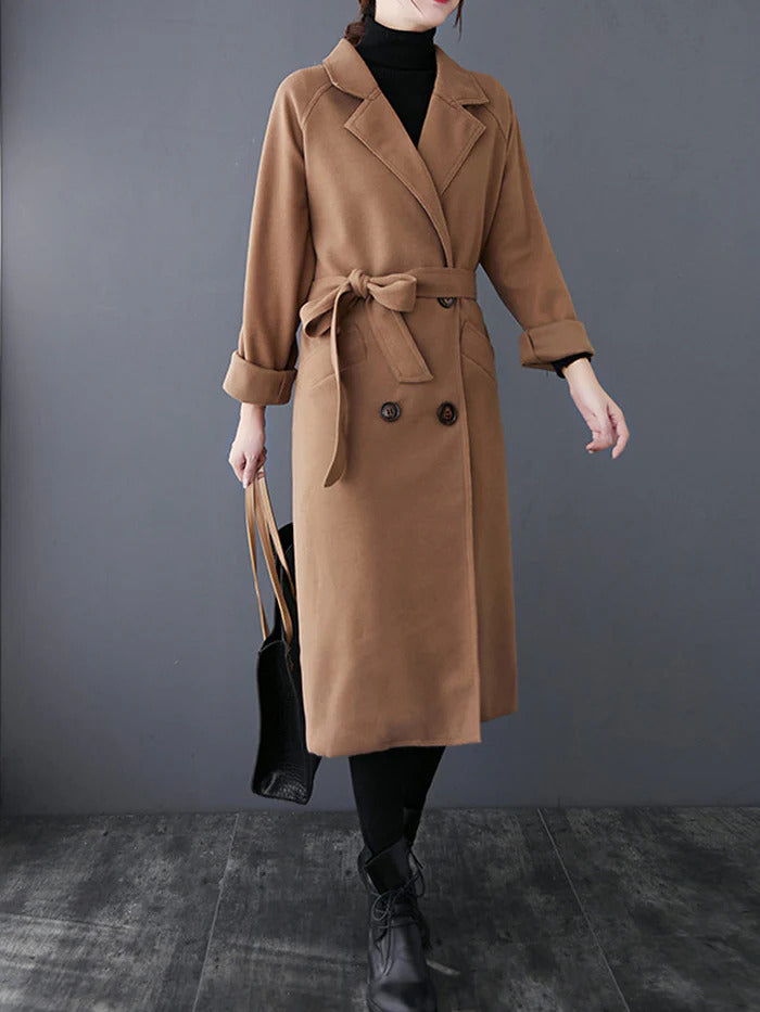 Women's Long Wool Coat