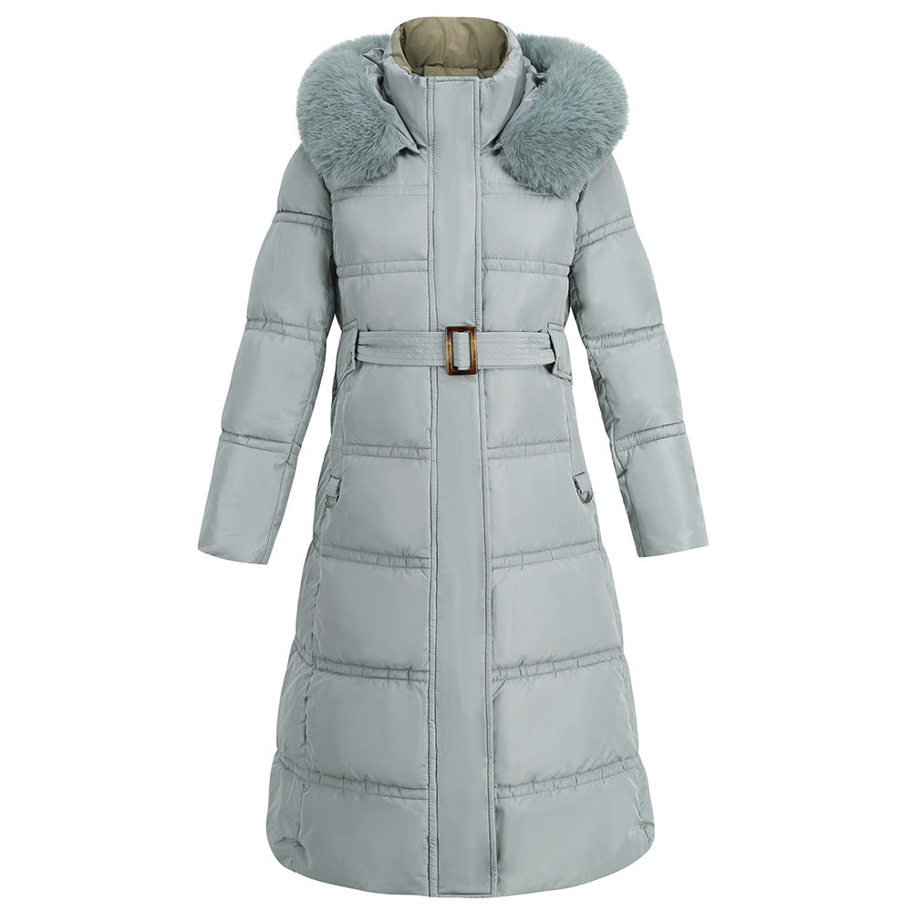 Women's Winter Parka With Fur Hood