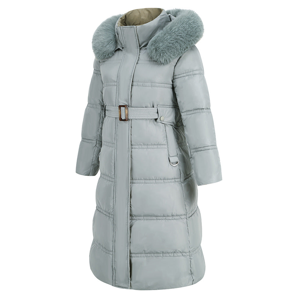 Women's Winter Parka With Fur Hood