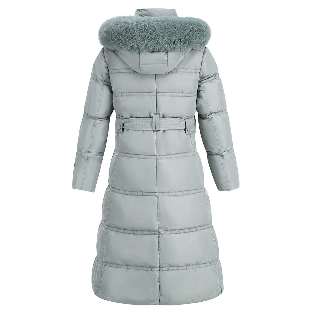 Women's Winter Parka With Fur Hood