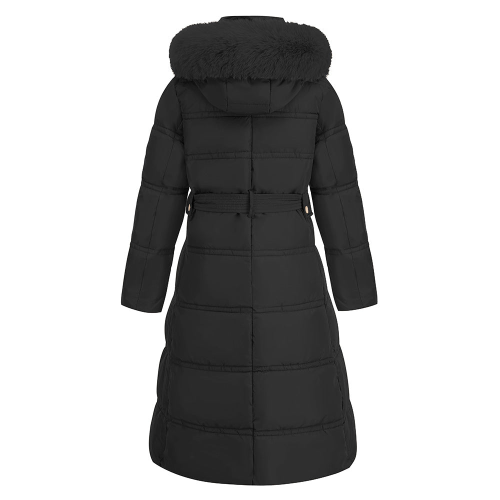 Women's Winter Parka With Fur Hood