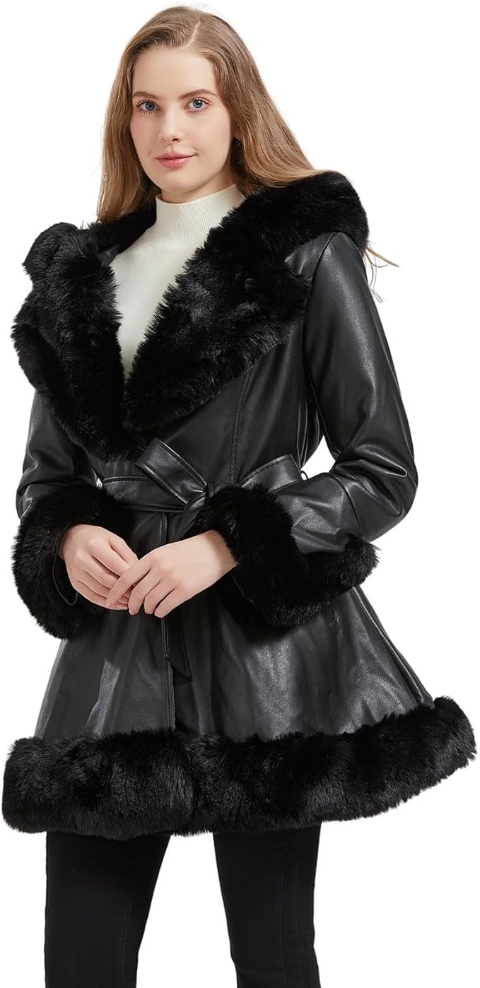 Women's Posh Faux Fur Coat