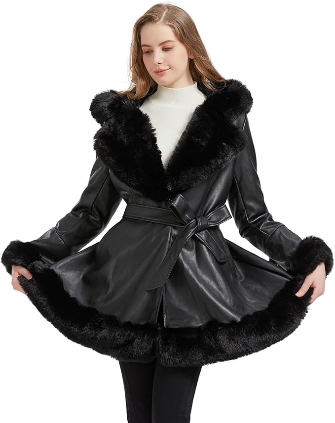 Women's Posh Faux Fur Coat