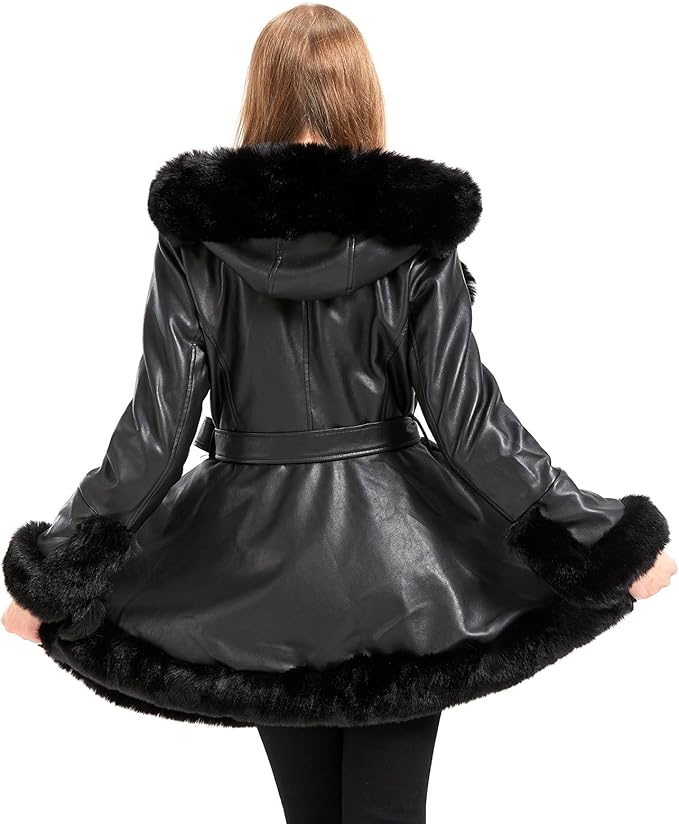 Women's Posh Faux Fur Coat