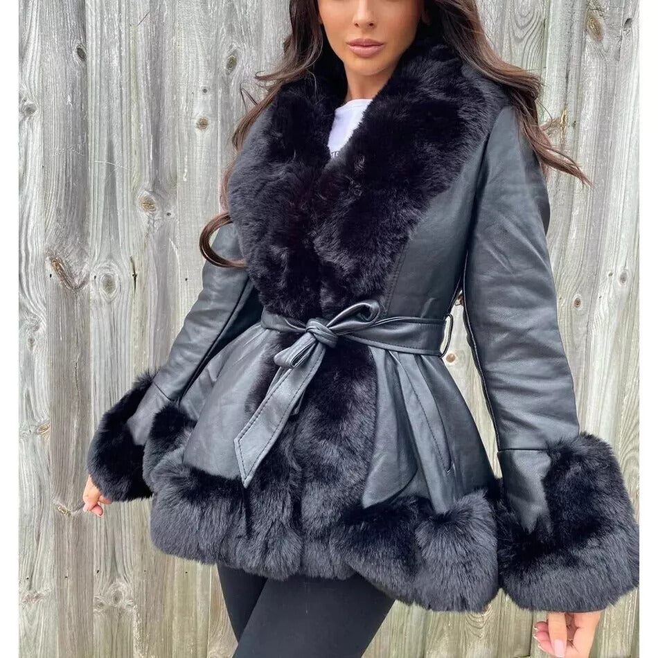 Women's Posh Faux Fur Coat